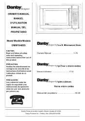 Danby DMW1048SS Owners Manual