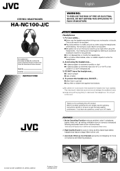 JVC NC100 Instruction Manual