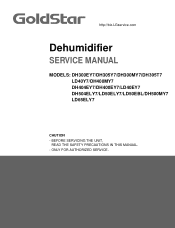 LG DH305Y7 Service Manual