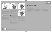 Stihl AutoCut 40-4 Instruction Manual