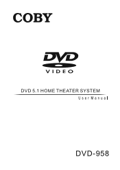 Coby DVD 958 User Manual