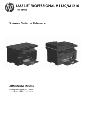 HP LaserJet Pro M1132 HP LaserJet M1319 MFP Series - Software Technical Reference