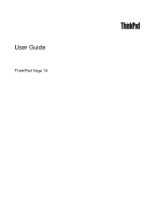 Lenovo ThinkPad Yoga 14 (English) User Guide - ThinkPad Yoga 14