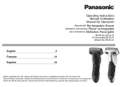 Panasonic ES-SL41 Operating Instructions Multi-lingual