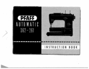 Pfaff 362-261 Owner's Manual