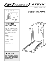 Reebok Rt 500 Treadmill Uk Manual