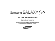 Samsung SM-G900T User Manual T-mobile Wireless Sm-g900t Galaxy S 5 Kit Kat Spanish User Manual Ver.nch_f5 (Spanish(north America))