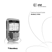 Blackberry 8700C Getting Started Guide