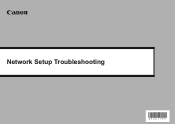 Canon MX860 Network Setup Troubleshooting
