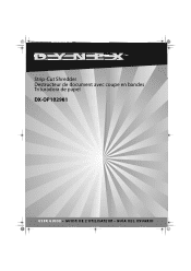 Dynex DX-OP102981 User Manual (English)