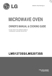 LG LMS2073SS User Manual