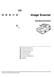Ricoh IS760D Operating Instructions