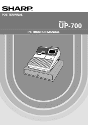 Sharp UP-700 UP-700 Operation Manual
