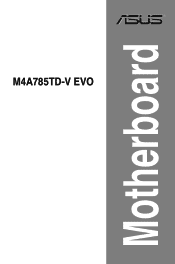 Asus M4A785TD-V EVO U3S6 User Manual
