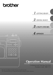 Brother International Innov-is 85e Operation Manual