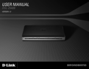 D-Link DSL-2540B User Manual