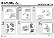 Lexmark Z42 Setup Sheet (1.7 MB)