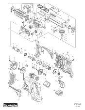 Makita BFR750Z Parts Breakdown