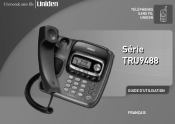 Uniden TRU9488 French Owners Manual