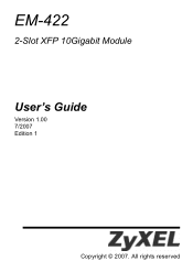 ZyXEL EM-422 User Guide