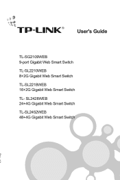 TP-Link TL-SG2109WEB User Guide