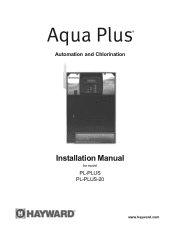 Hayward Aqua Plus® Model: PL-PLUS Installation