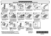 HP 4500 HP Color LaserJet 4500, 4500 N, 4500 DN Printer - Initial Toner Installation Instructions, C4084-91012