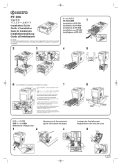 Kyocera FS-C5100DN PF-500 Installation Guide Rev-1.2