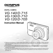 Olympus VG-130 VG-140 Instruction Manual (English)