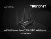 TRENDnet AC2600 Users Guide