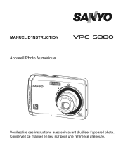 Sanyo VPC-S880P VPC-S880P Owners Manual French