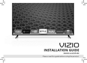 Vizio D60-D3 Quickstart Guide English