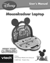 Vtech Mousekadoer Laptop User Manual