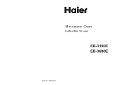 Haier EB-3690E User Manual