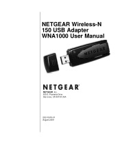 Netgear WNA1000 WNA1000 User Manual