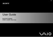 Sony VGC-LS25E User Guide