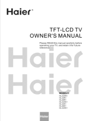 Haier HL42XR1 Owners Manual