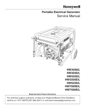 Honeywell HW5500 Service Manual