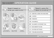 Sharp MX-2600N MX-2600N | MX-3100N Operation Manual