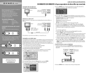 Dynex DX-WBRDVD1 Quick Setup Guide (Spanish)