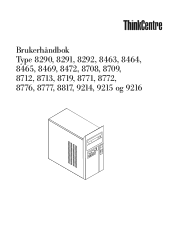 Lenovo ThinkCentre E51 (Norwegian) User guide