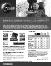 Panasonic Toughbook 31 Cleaning and Sanitizing Guide