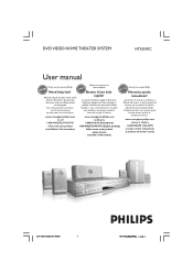 Philips HTS5500C User manual