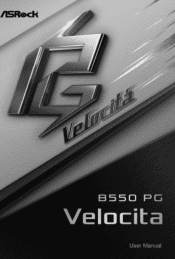 ASRock B550 PG Velocita User Manual