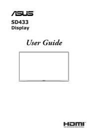 Asus SD433 Series User Guide