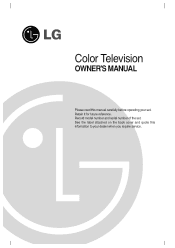 LG 29FX4BL-LG Owner's Manual
