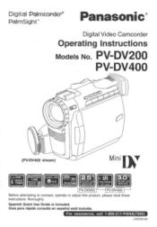 Panasonic PV-DV400 Digital Camcorder
