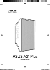 Asus A21 PLUS users manual for multiple languages
