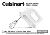 Cuisinart HM-3 User Manual