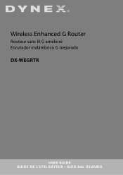 Dynex DX-wegrtr User Manual (English)